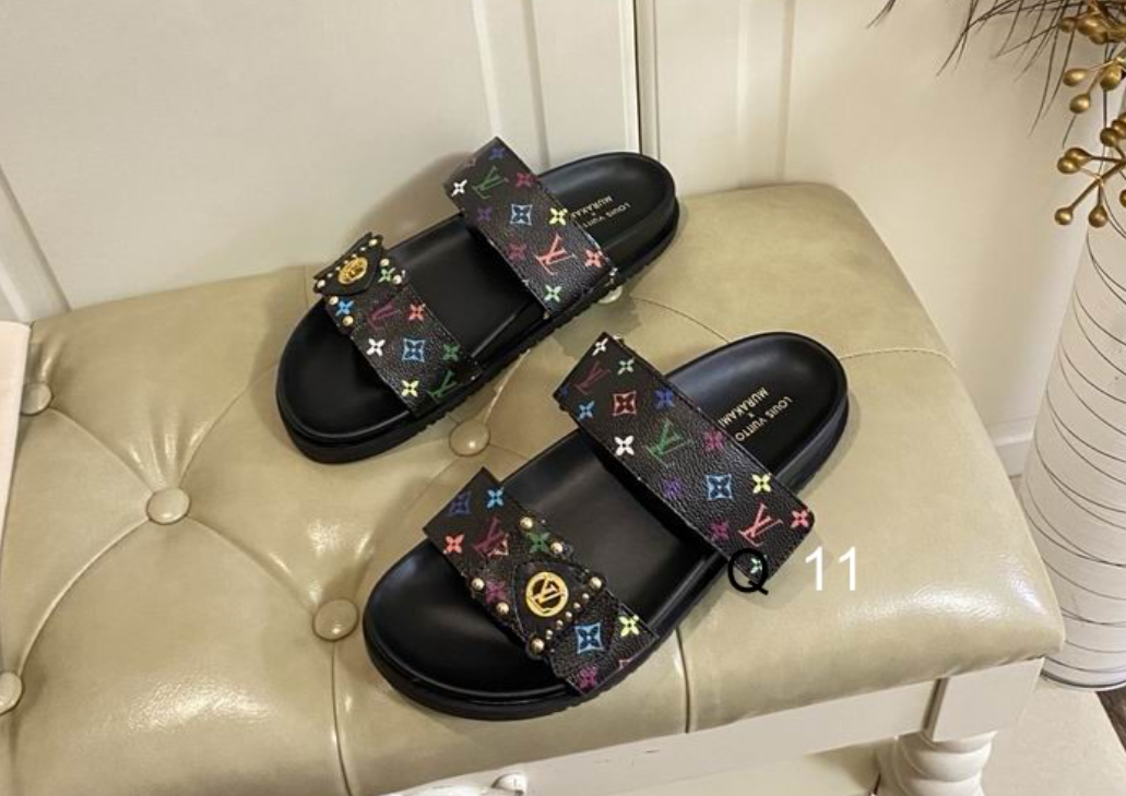 LV Prism Monogram Slide