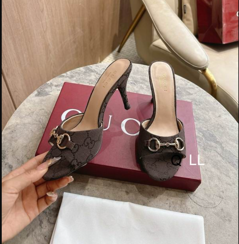 GUC Riviera Denim Horsebit Heel