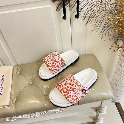 LV Riviera Sandals – Monogram Full Strap