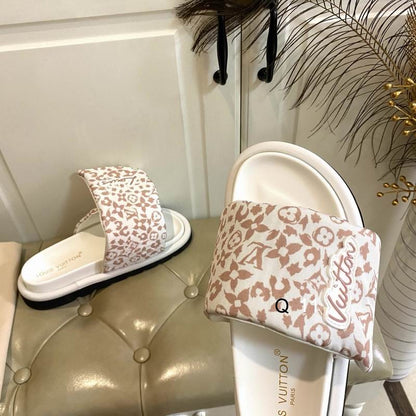 LV Riviera Sandals – Monogram Full Strap