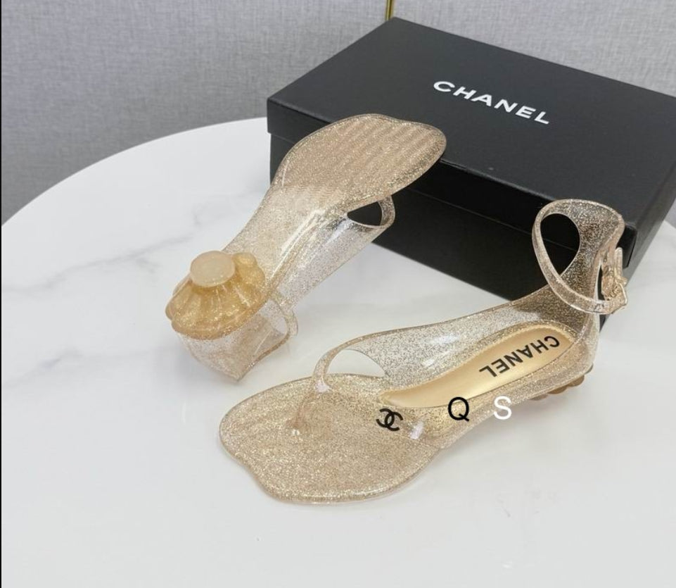 CC Glitter Jelly Sandal