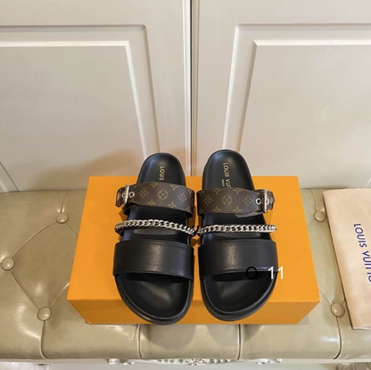 LV Chain Luxe Triple Strap