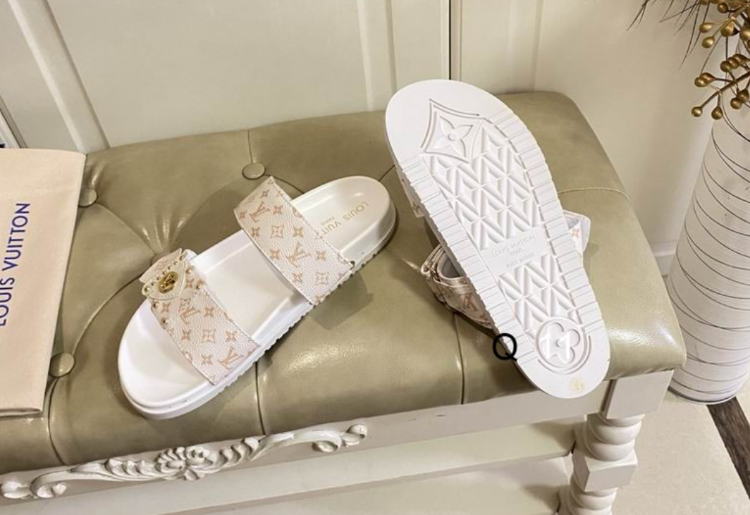LV Prism Monogram Slide