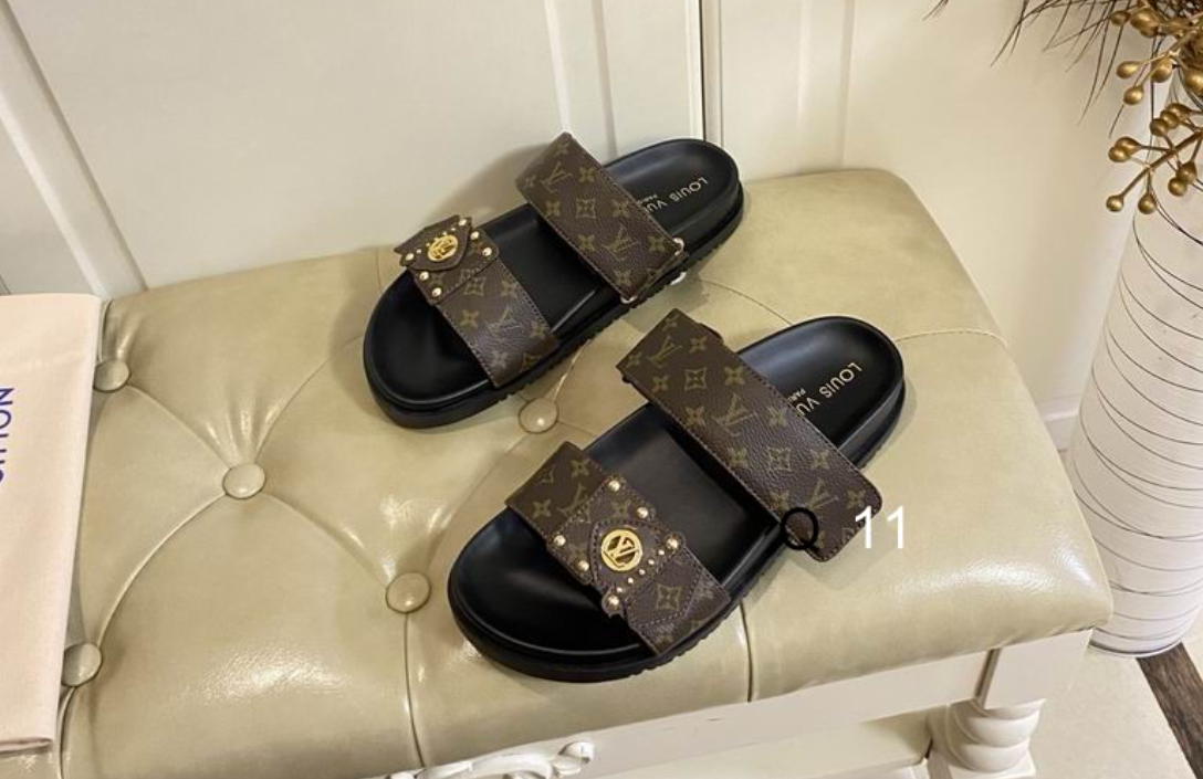 LV Prism Monogram Slide