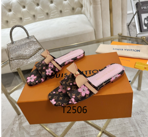 LV Blossom Bow Sandal
