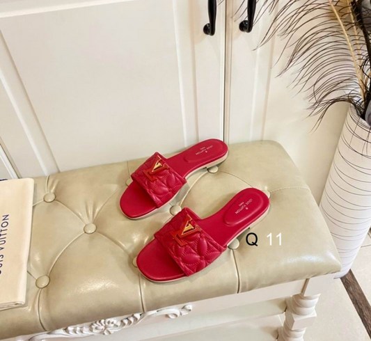 LV Quilted Sandal