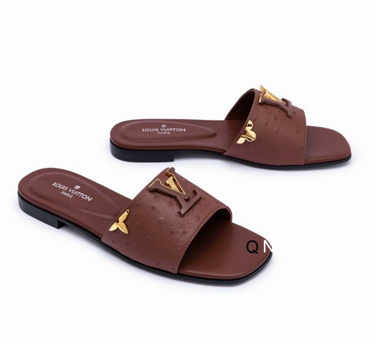LV Emblem Sandal