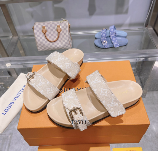 LV Dollhouse Buckle Slide