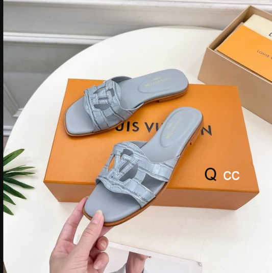 LV Logo Crest Sandal