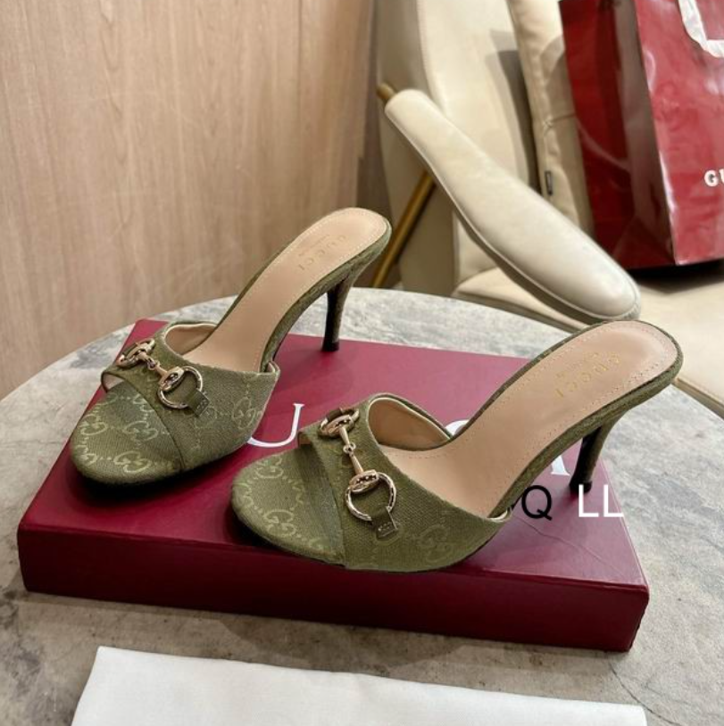 GUC Riviera Denim Horsebit  Heel