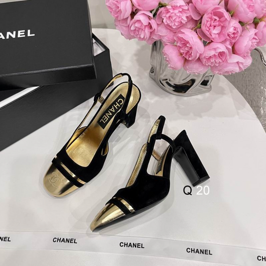 CC Cap-Toe Slingback Heel