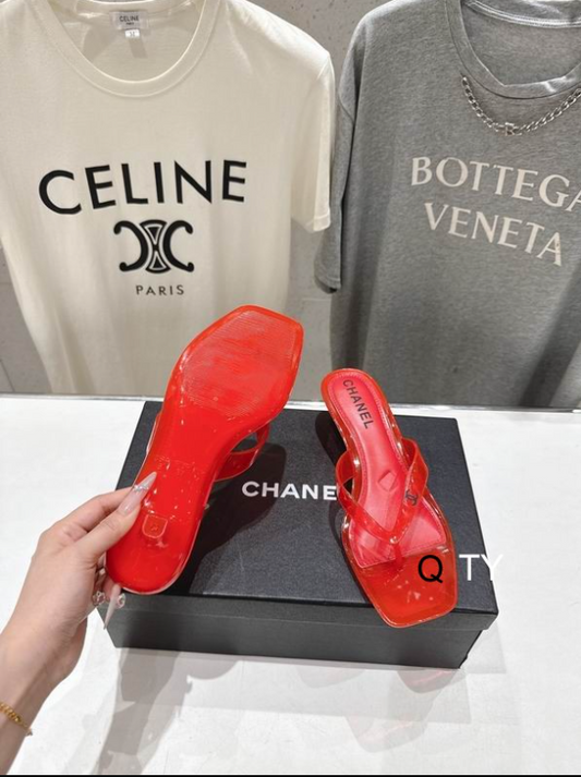 CC Jelly Thong Heel